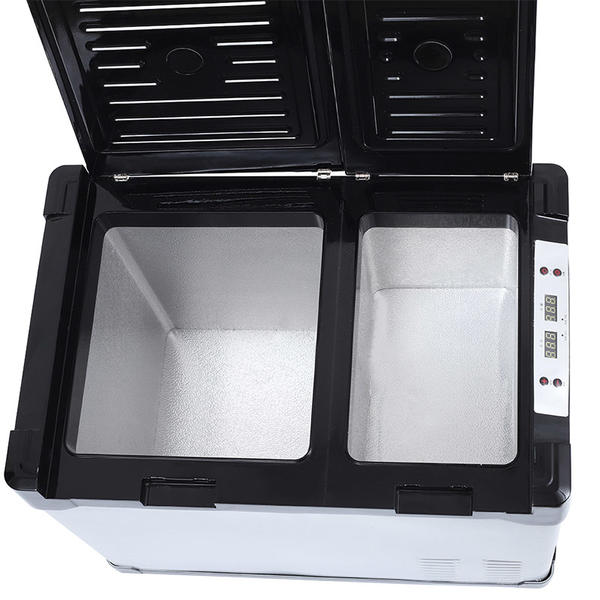 How does temperature control work in car refrigerators, and what features should I look for to ensure accurate and reliable cooling?